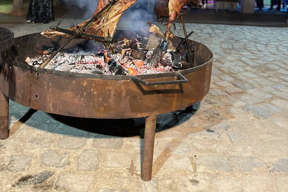 Cordero al palo