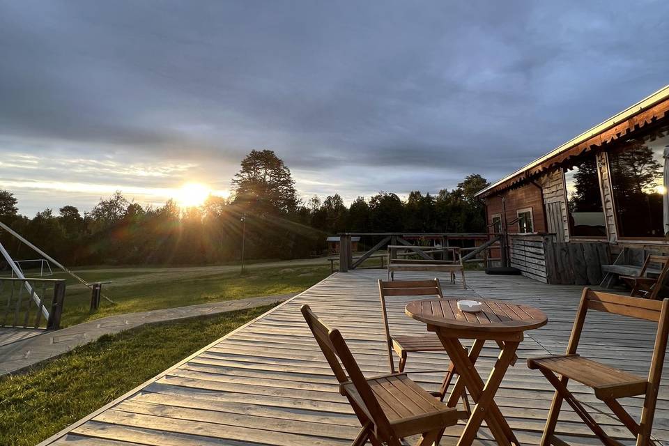Vista de terraza exterior