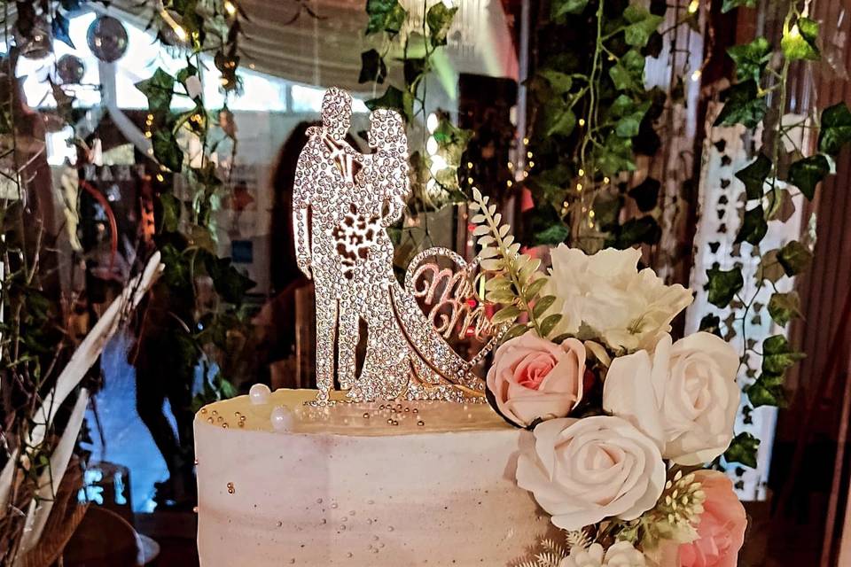Torta novios figura