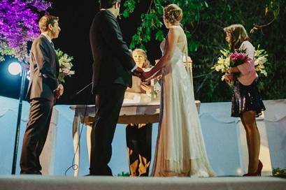 Boda en el jardín