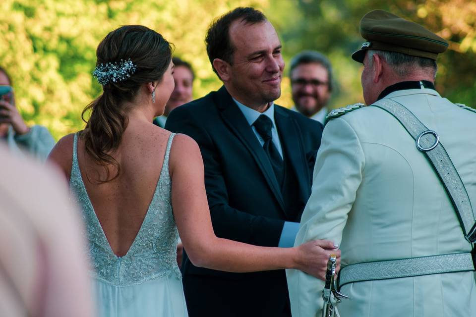 Entrega de la novia