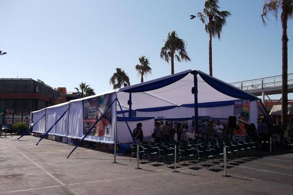 Carpa para feria