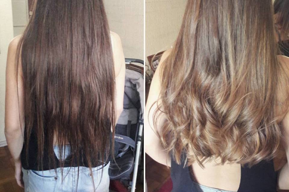 Balayage desfile