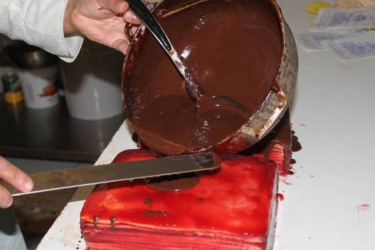 Preparación de la torta