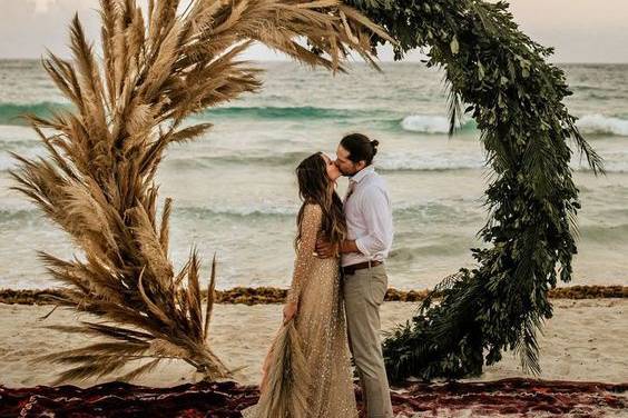 Ceremonia en la playa