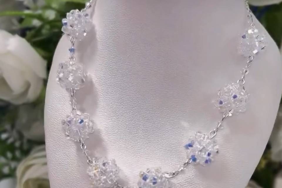 Collar copos de nieve