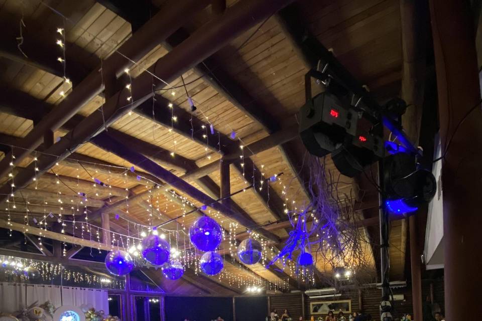 Iluminación salón de baile