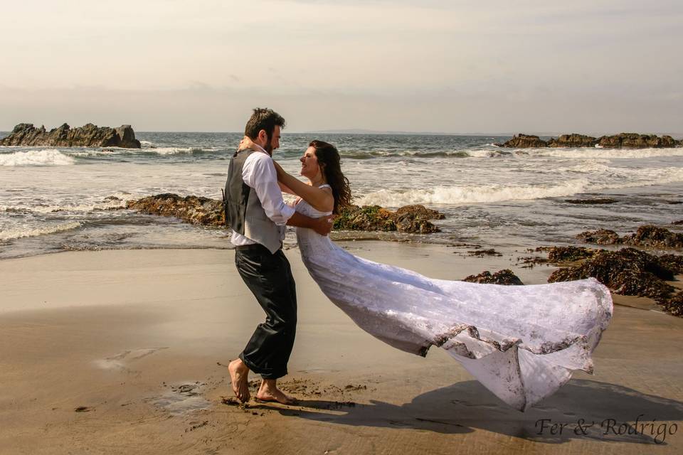 Sesión  trash the dress