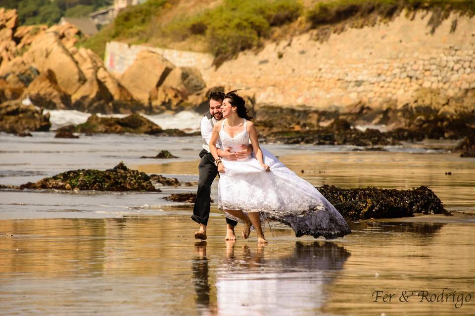 Sesión  trash the dress