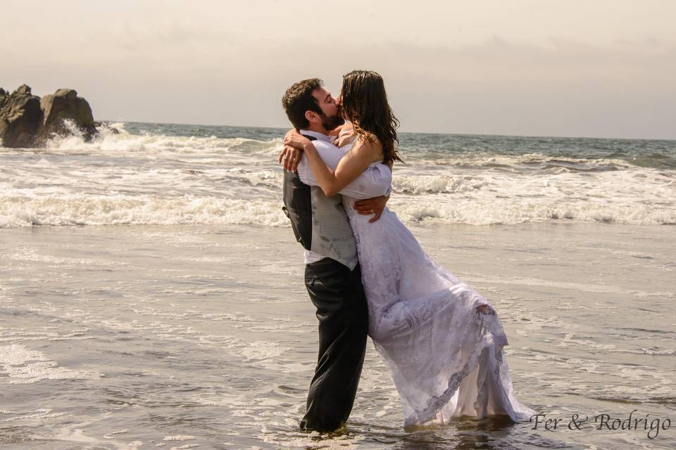 Sesión  trash the dress