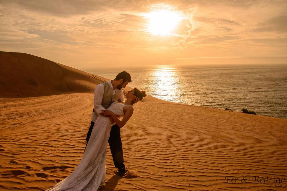 Sesión  trash the dress