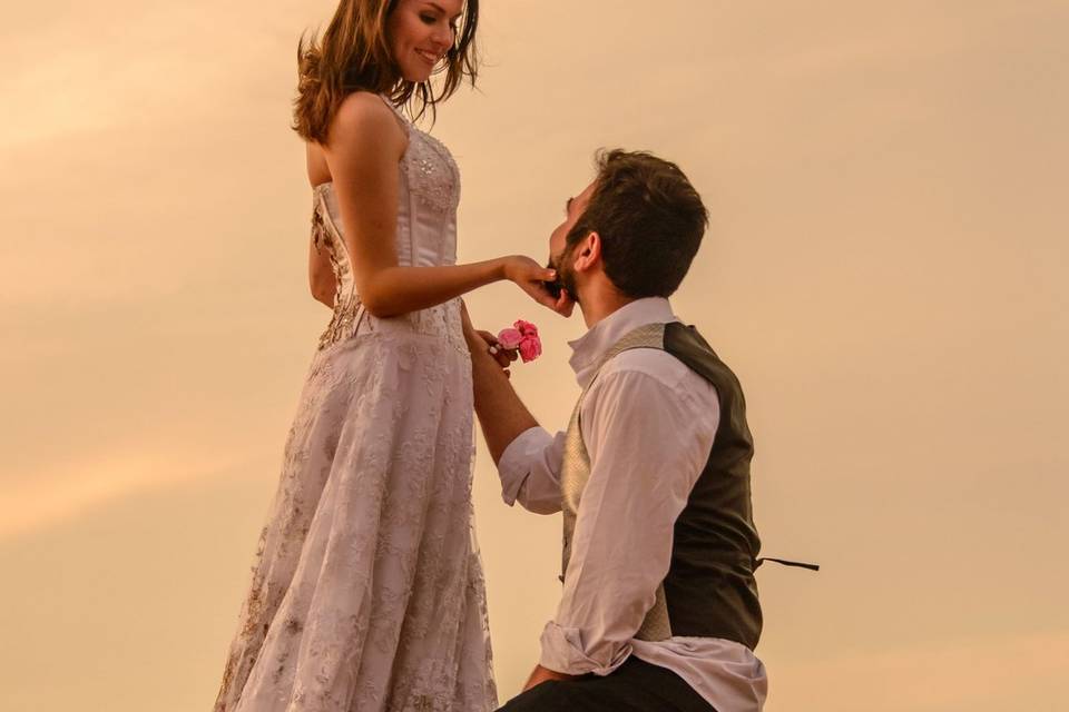 Sesión  trash the dress