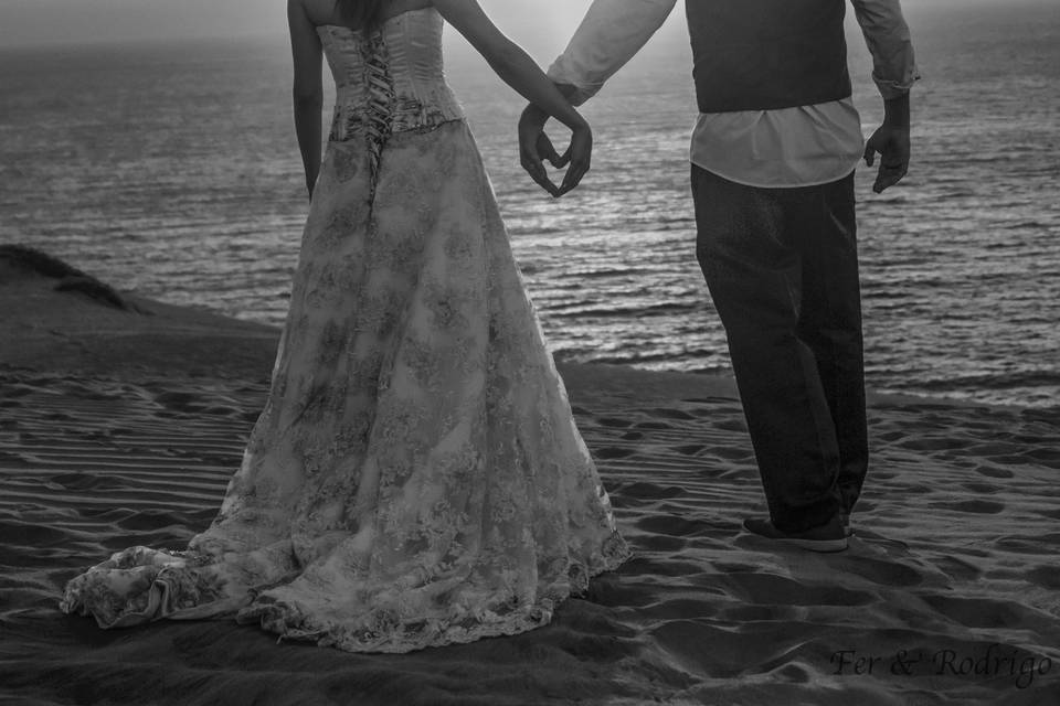 Sesión  trash the dress