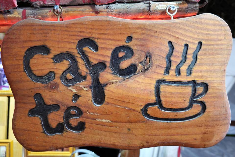 Isla té y café.