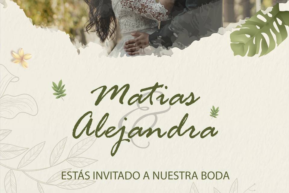 Invitación estática