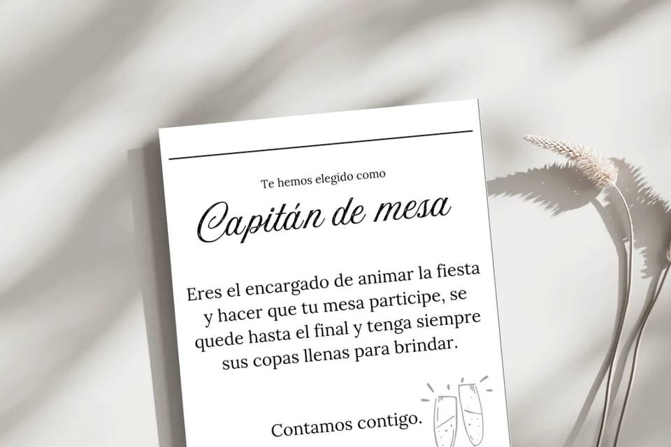 Capitán de mesa