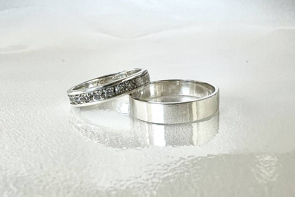 Argollas de plata