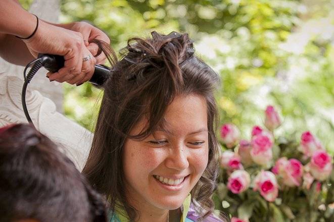 Preparativos de la Novia
