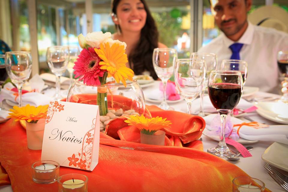 Mesa de los novios