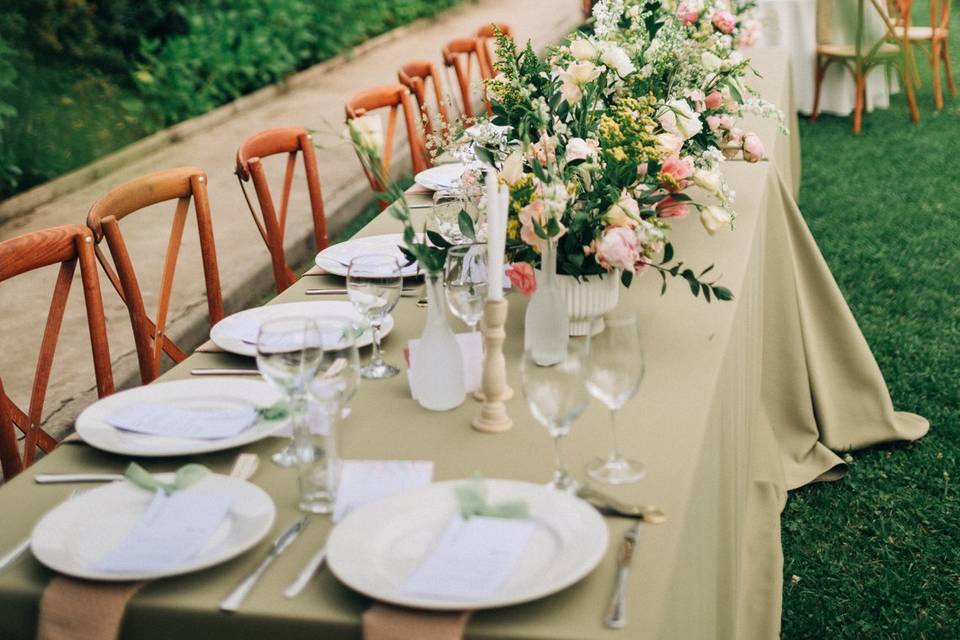 Mesa de novios