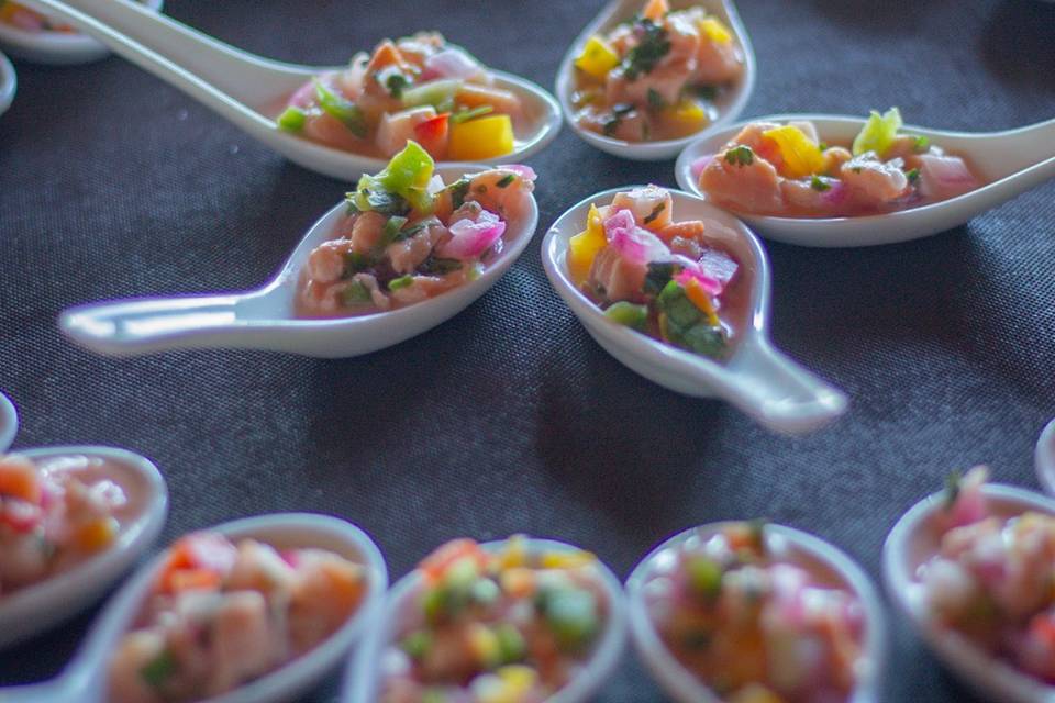 Ceviche salmón
