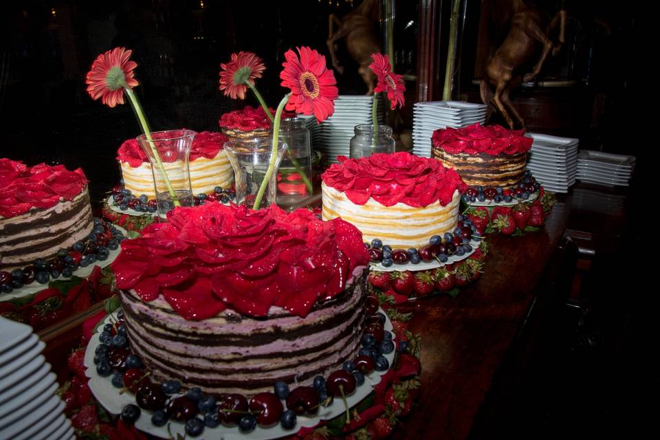 Torta de rosas