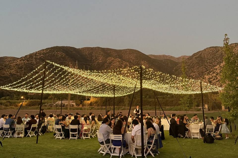 Carpa de luces