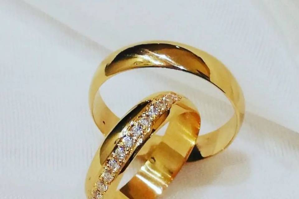 Argollas de matrimonio oro18k