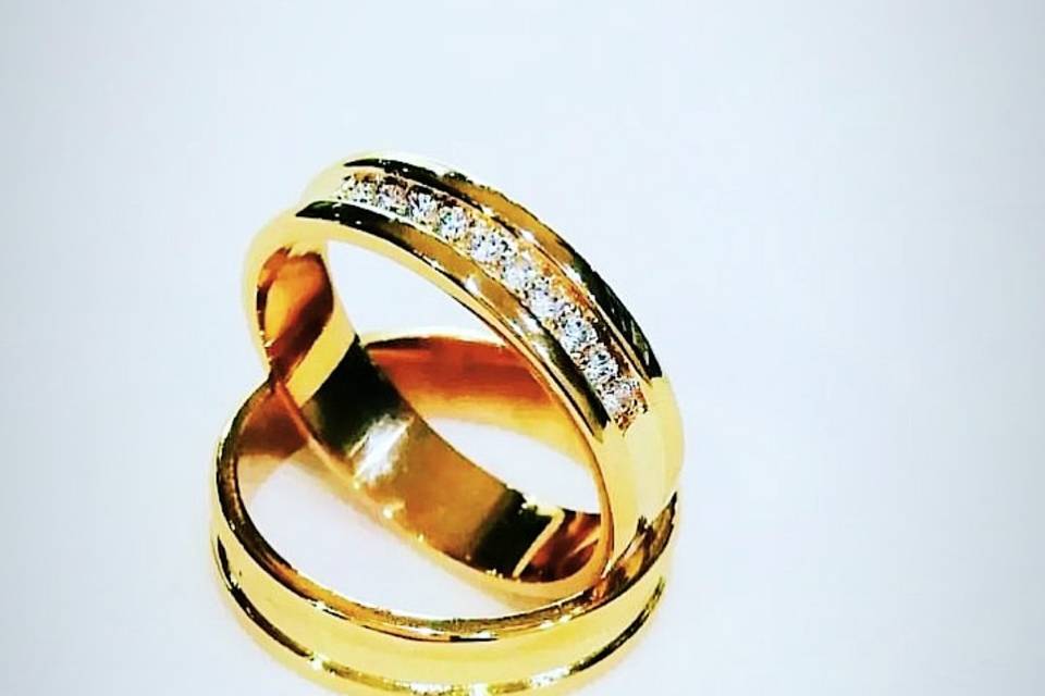 Argollas de matrimonio oro18k