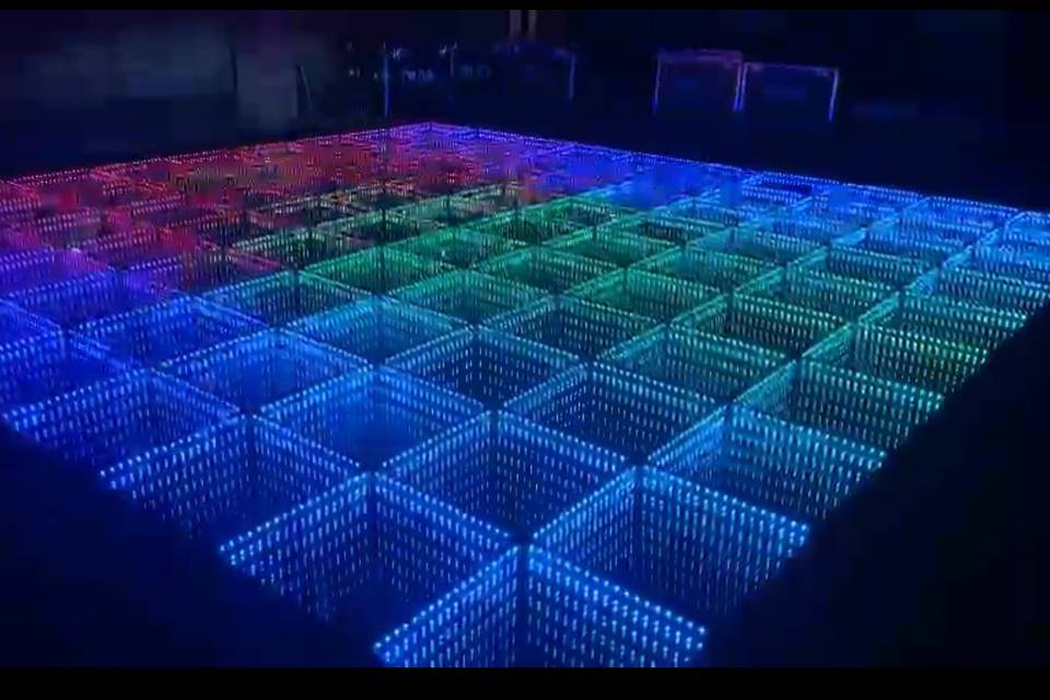 Pista de baile led