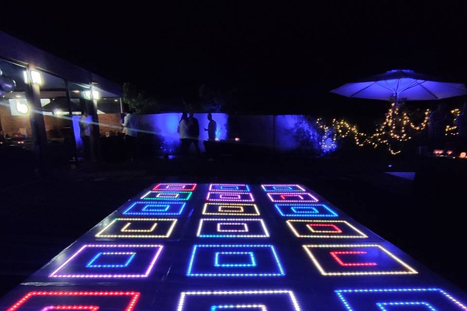 Pista de baile led