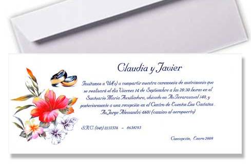 Invitación clásica