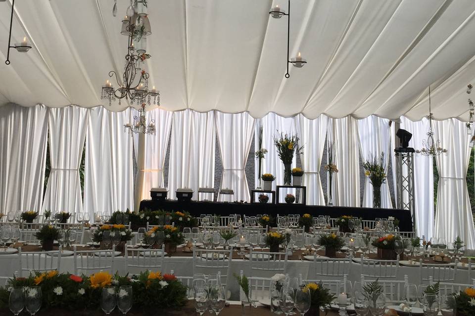 Decoración aérea
