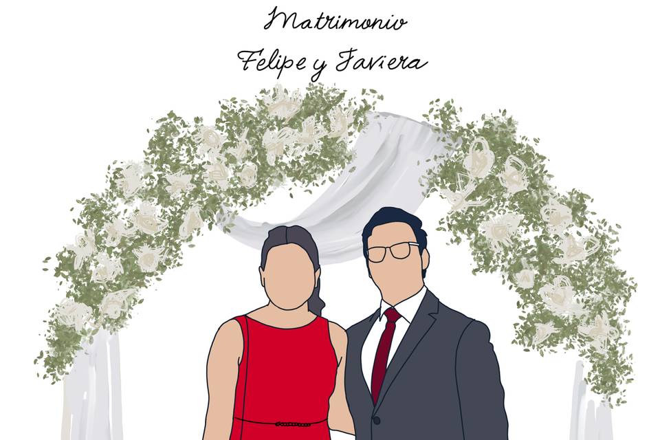 Arte en vivo bodas