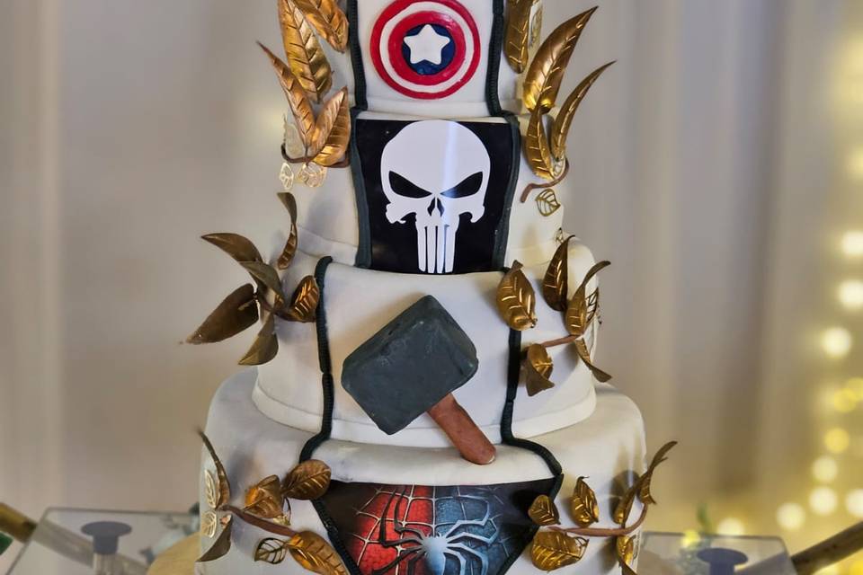 Torta de matrimonio