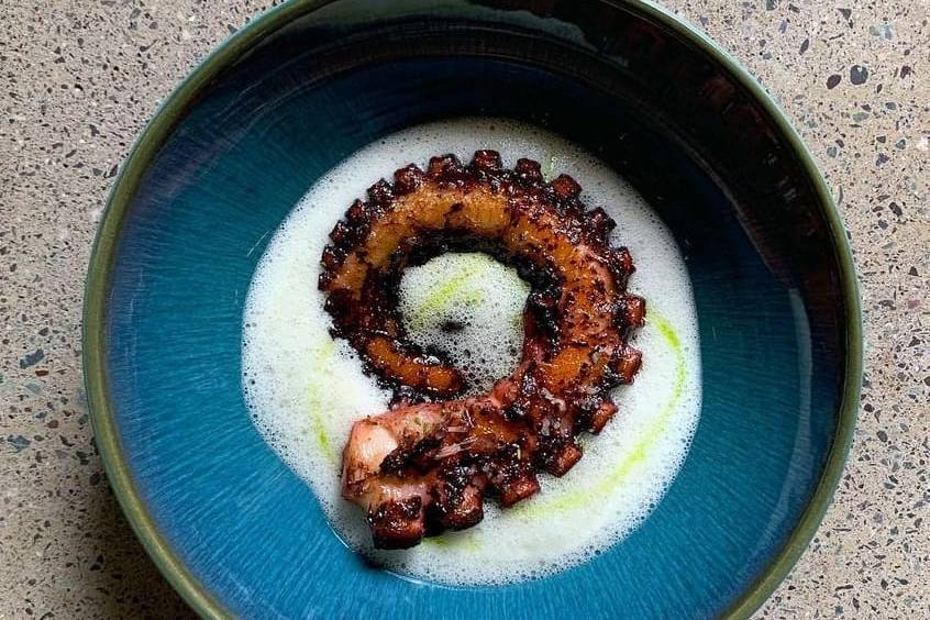 Pulpo a la parrilla