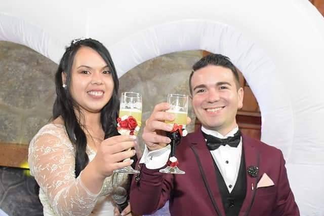 El brindis novios 3 de agosto