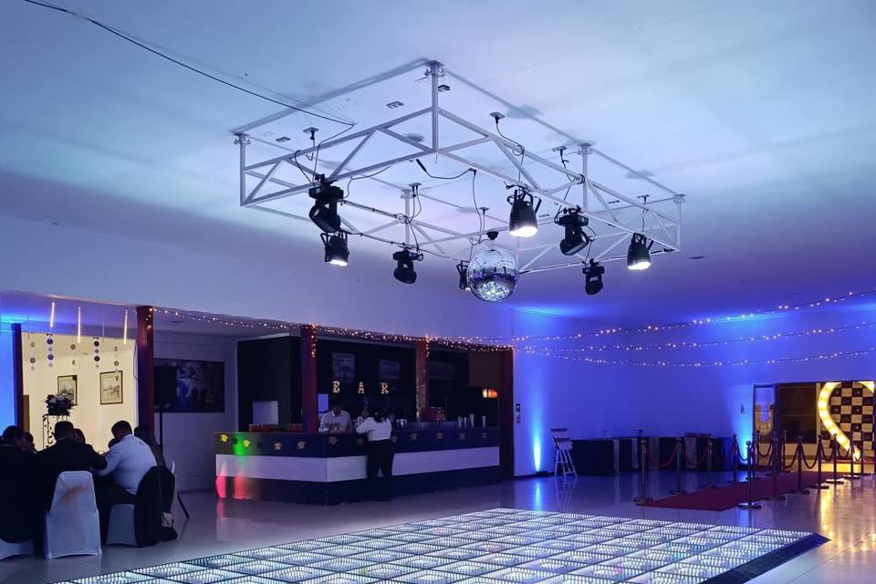 Pista led color blanco