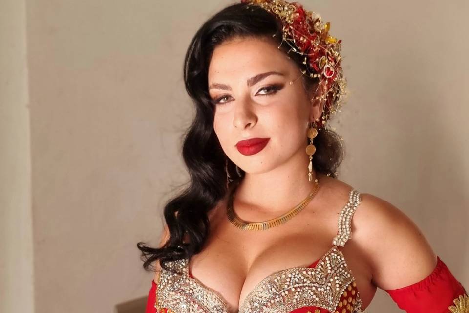 Maravillosa novia gitana