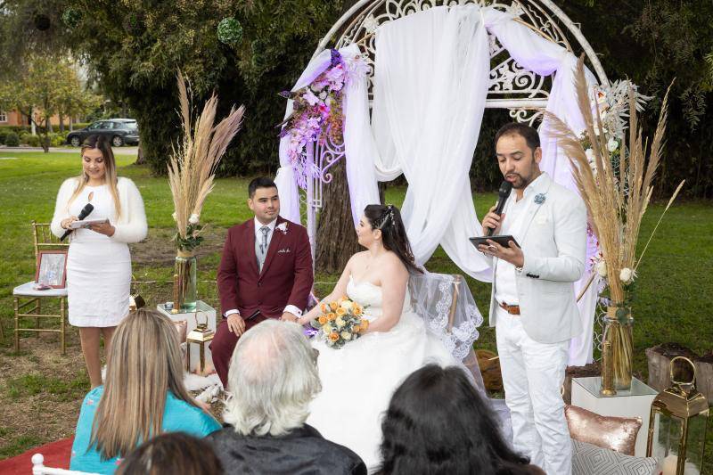 Animación de boda simbólica