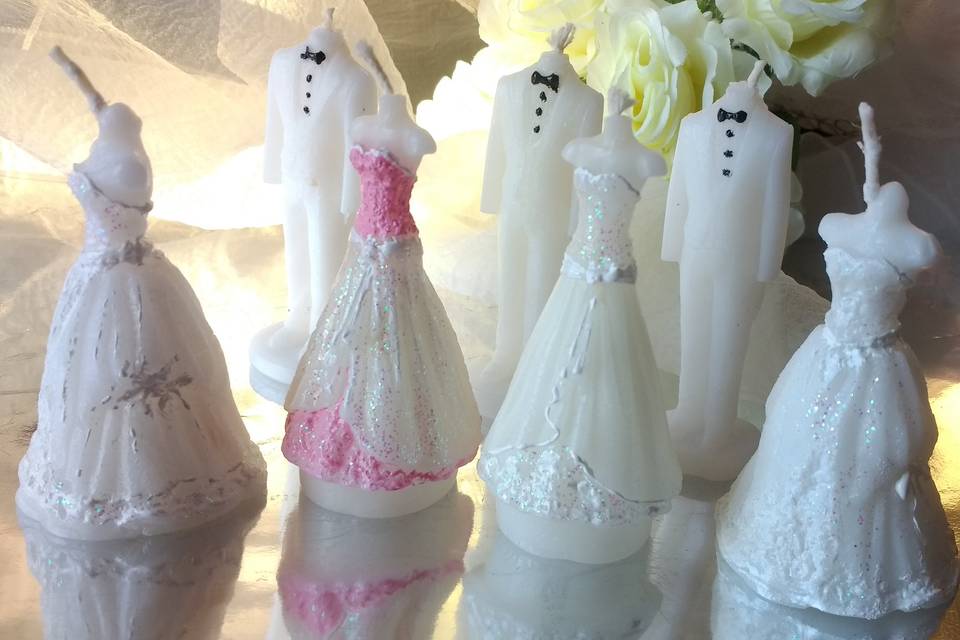 Velas novias 7. 5 x 4. 5 cm