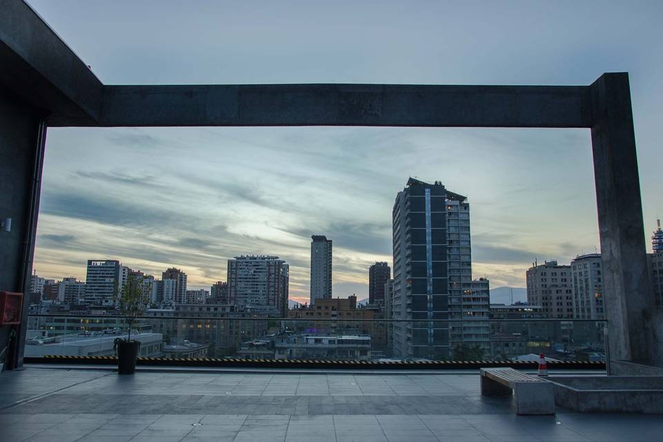 Terraza exterior con vistas
