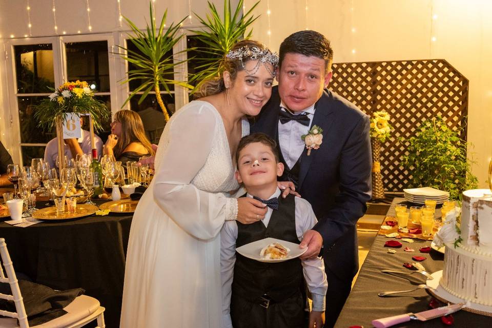 Familia feliz