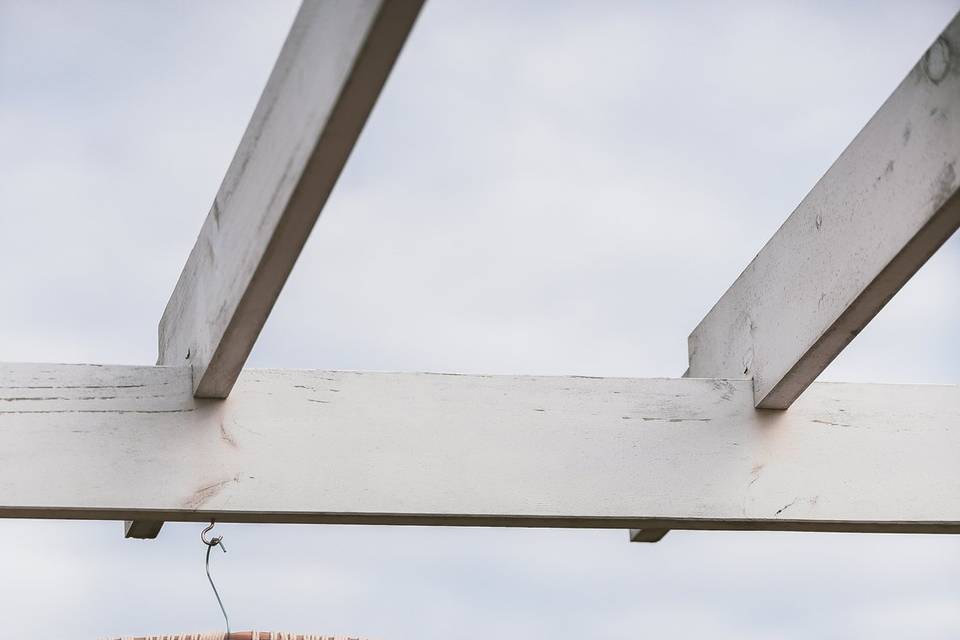 Detalle de altar macramé