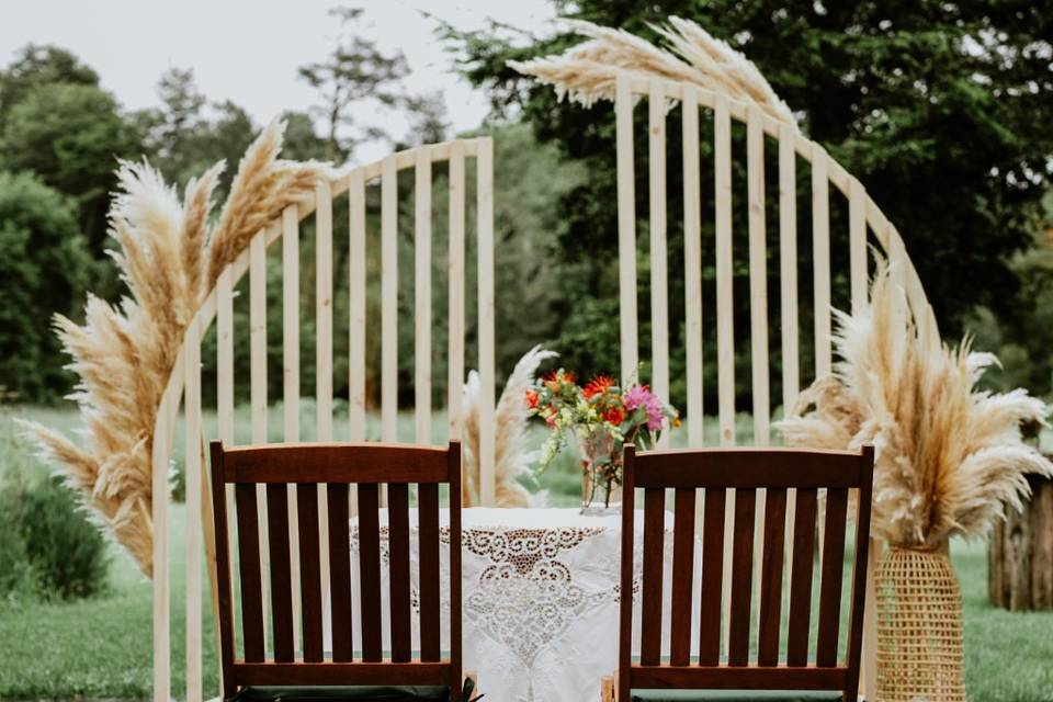 Ceremonia boho
