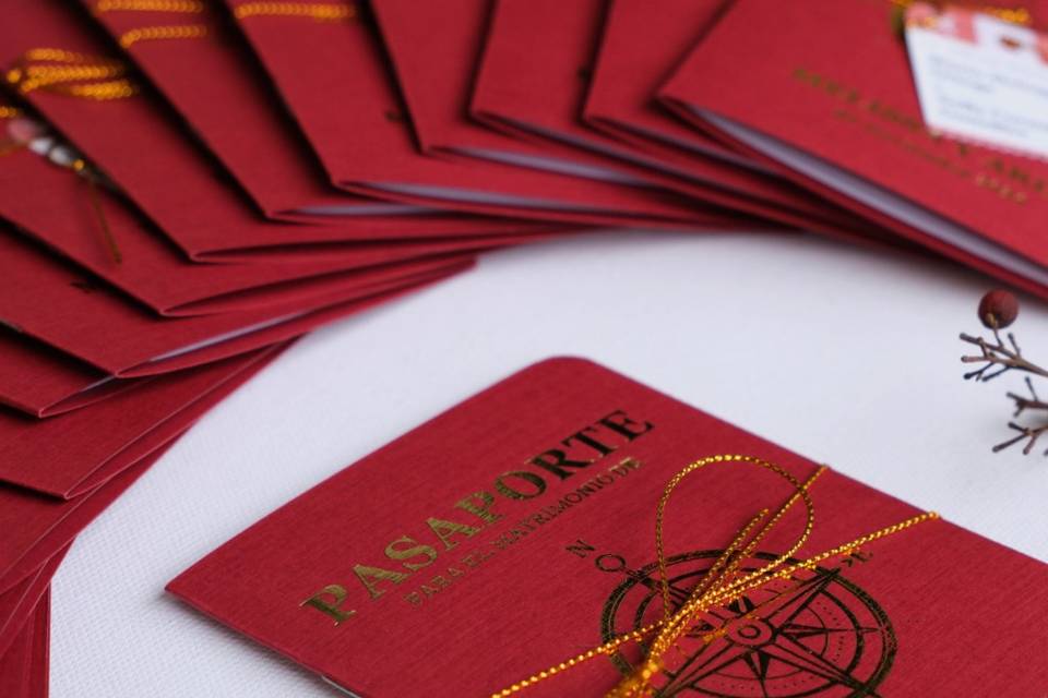 Invitación de pasaporte