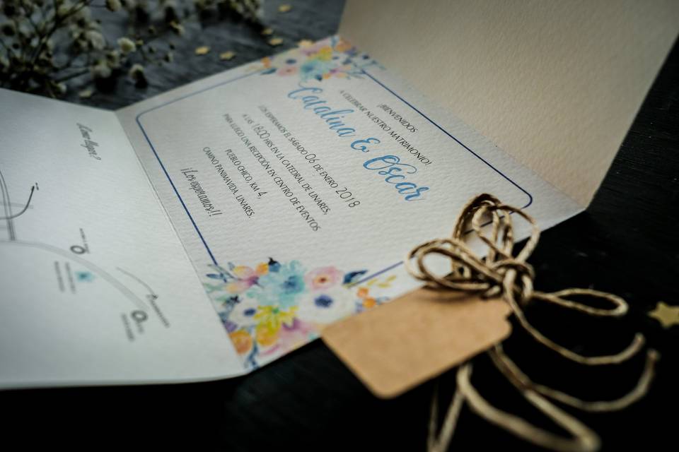 Invitación matrimonio