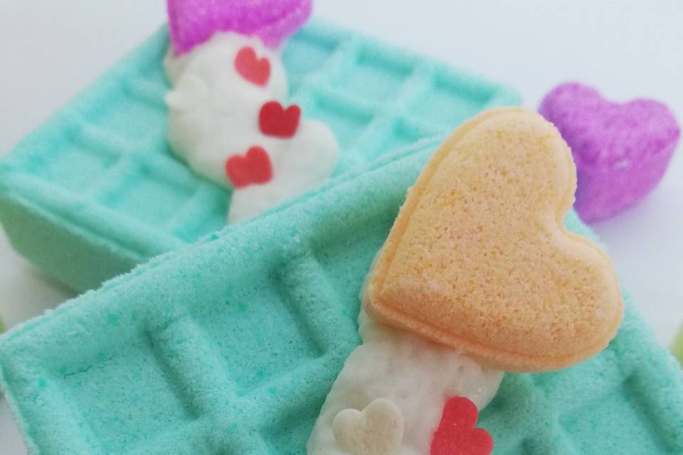 Bath bombs wafle