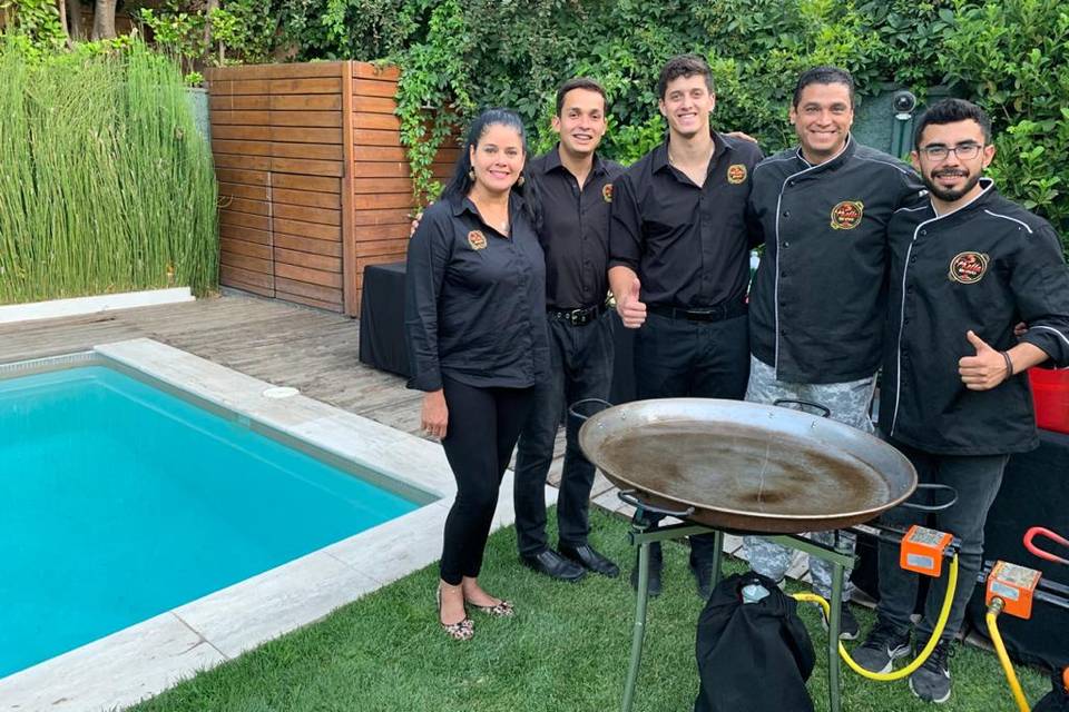 Equipo Paella En Vivo