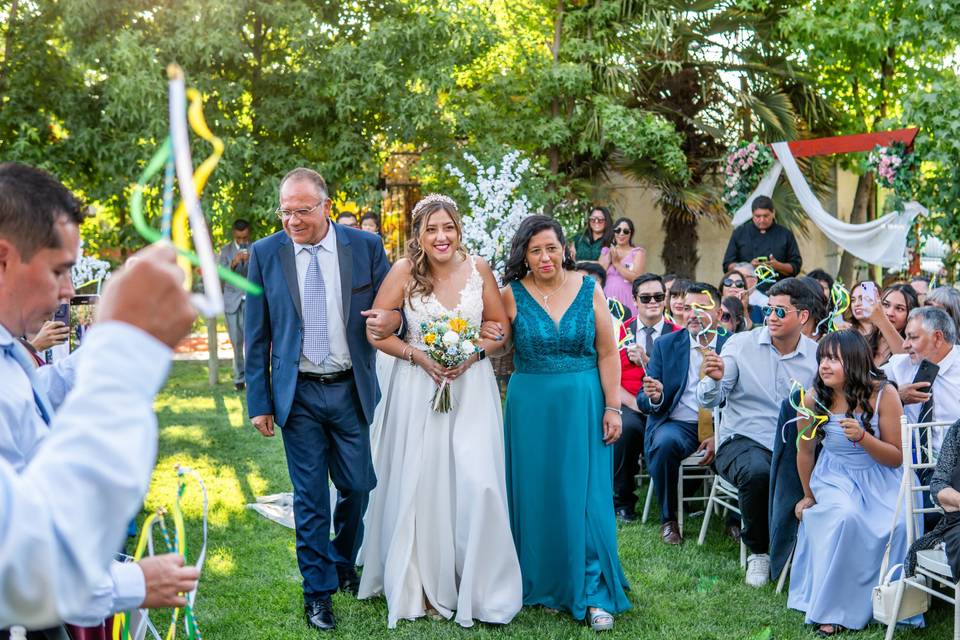 Camino al altar